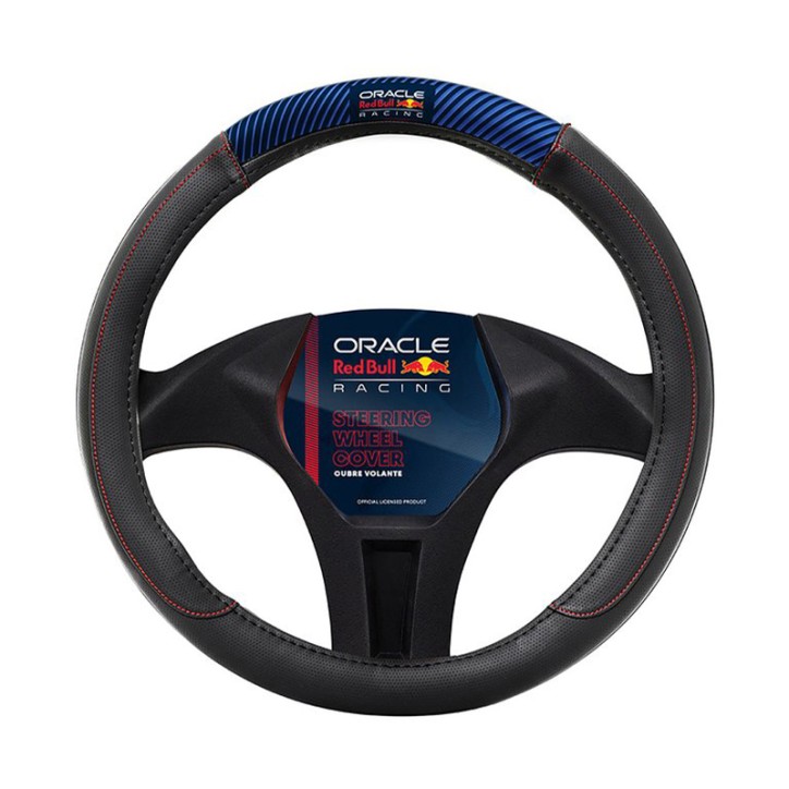 Cobertura de Volante V3 RED BULL RACING Preto e Azul