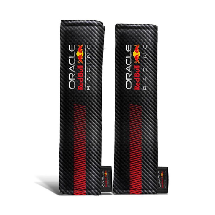 Seat Belt Covers RED BULL RACING Black & Red