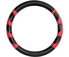 Steering Wheel Cover Grip Red/Black