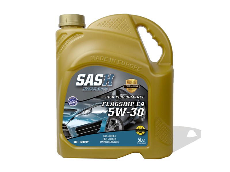 Aceite Motor SASH FLAGSHIP C4 5W-30 5L Aceite Motor SASH FLAGSHIP C4 5W-30 5L