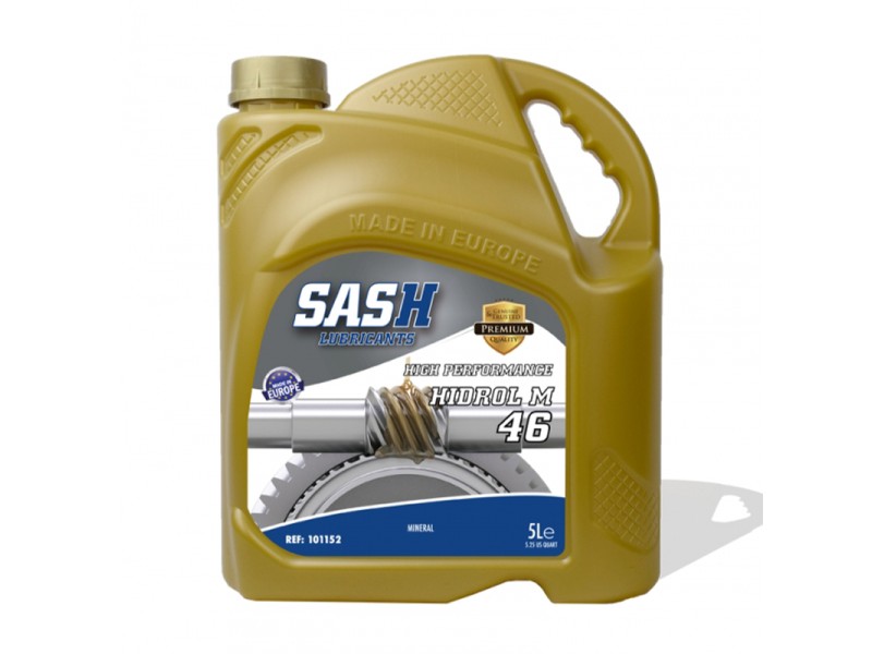 Aceite Hidráulico SASH HIDROL M 46 5L Aceite Hidráulico SASH HIDROL M 46 5L