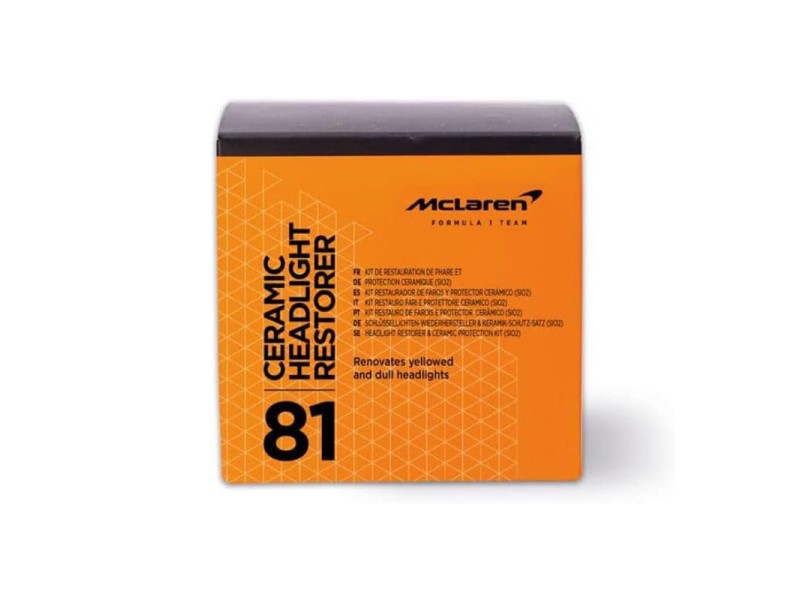 Kit Restaurador e Protetor Cerâmico de Faróis McLAREN Ceramic Headlight Restorer