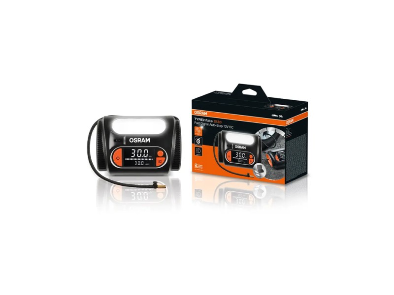 Compresor 12V 120W 6.9Bar OSRAM TYREinflate 2130 Compresor 12V 120W 6.9Bar OSRAM TYREinflate 2130