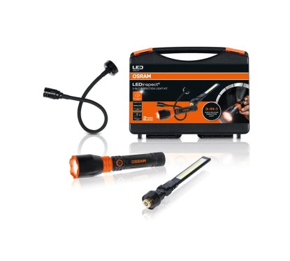 Lampe Poche LED 3 en 1 OSRAM LEDinspect 3-IN-1 INSPECTION LIGHT KIT