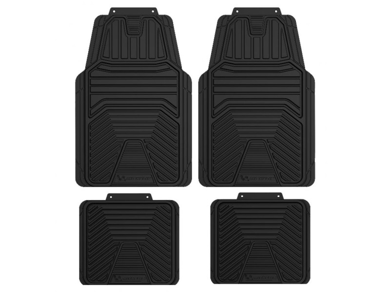 Set of 4 MICHELIN PVC Rubber Mats Set of 4 MICHELIN PVC Rubber Mats