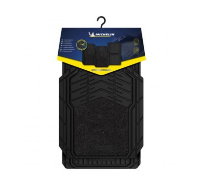 Jeu de 4 Tapis MICHELIN en Caoutchouc et Moquette