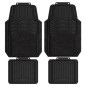 Set of 4 MICHELIN Rubber Mats with Carpet Insert Set of 4 MICHELIN Rubber Mats with Carpet Insert