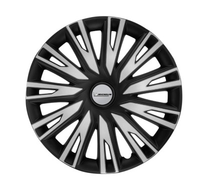 Tampões de Roda COP S&B 15'' MICHELIN Preto e Prata