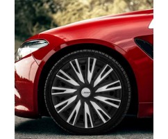 Jeu Enjoliveurs COP S&B 15'' MICHELIN Noir et Gris