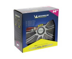 Jeu Enjoliveurs NVS 49 14'' MICHELIN Noir et Gris