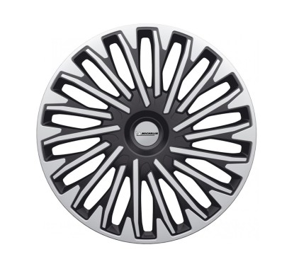 Tampões de Roda NVS Soho S&B 14'' MICHELIN Preto e Prata