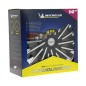 Juego Tapacubos NVS Soho S&B 14'' MICHELIN Negro y Plata