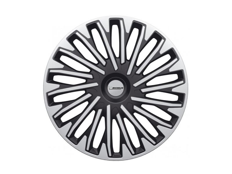 Jeu Enjoliveurs NVS Soho S&B 16'' MICHELIN Noir et Gris