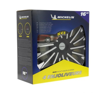 Wheel Trims NVS Soho S&B 16'' MICHELIN Black & Gray