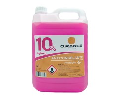 Antifreeze 5L O.RANGE 10% Pink OAT - Protection -5°C