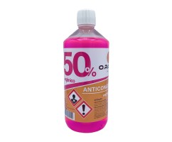 Antifreeze 1L O.RANGE 50% Pink OAT - Protection -40°C