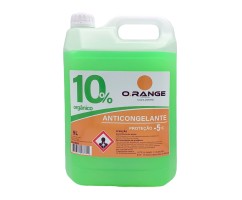 Anticongelante 5L O.RANGE 10% Verde SI-OAT – Proteção -5°C