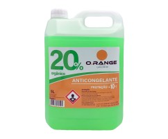 Antifreeze 5L O.RANGE 20% Green SI-OAT - Protection -10°C