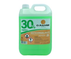 Antifreeze 5L O.RANGE 30% Green SI-OAT - Protection -20°C
