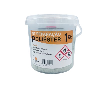 Kit de Reparación de Poliéster O.RANGE 1KG