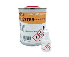 Kit de Reparação de Poliéster O.RANGE 1KG