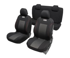 Kit de Fundas de Asiento Rally Line WRC Negro