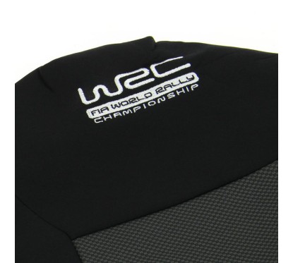 Kit Coberturas de Bancos Rally Line WRC Preto