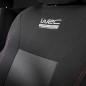 Kit de Fundas de Asiento Rally Line WRC Negro