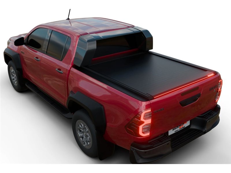 Top Roll Eléctrico Toyota Hilux 2025 Negro - Última Generación
