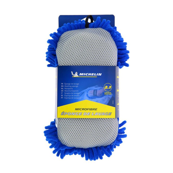 MICHELIN Chenille Wash Sponge with Handle