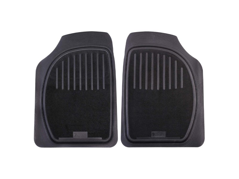 Set of 2 MICHELIN PVC Rubber and Carpet Mats Set of 2 MICHELIN PVC Rubber and Carpet Mats