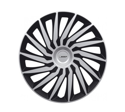 Tampões de Roda NVS Kendo S&B 14'' MICHELIN Preto e Prata