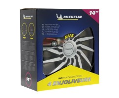 Wheel Trims NVS Kendo S&B 14'' MICHELIN Black & Gray