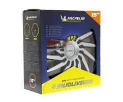 Wheel Trims NVS Kendo S&B 15'' MICHELIN Black & Gray