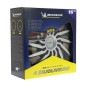 Juego Tapacubos NVS Kendo S&B 16'' MICHELIN Negro y Plata