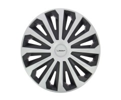 Juego Tapacubos NVS 04 14'' MICHELIN Negro y Plata