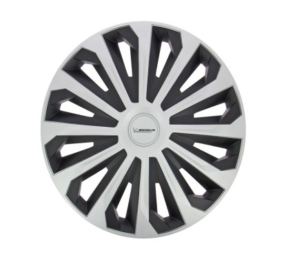 Juego Tapacubos NVS 04 14'' MICHELIN Negro y Plata