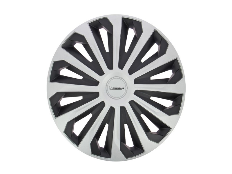 Jeu Enjoliveurs NVS 04 16'' MICHELIN Noir et Gris