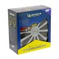 Juego Tapacubos NVS 04 16'' MICHELIN Negro y Plata
