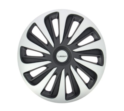 Jeu Enjoliveurs NVS 3D Black Edition 14'' MICHELIN Noir et Gris