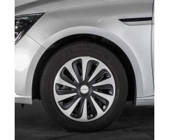 Juego Tapacubos NVS 3D Black Edition 15'' MICHELIN Negro y Plata
