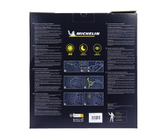 Juego Tapacubos NVS 3D Black Edition 15'' MICHELIN Negro y Plata