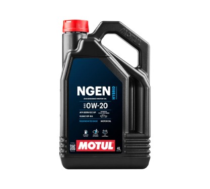 Engine Oil MOTUL NGEN HYBRID 0W-20 4L