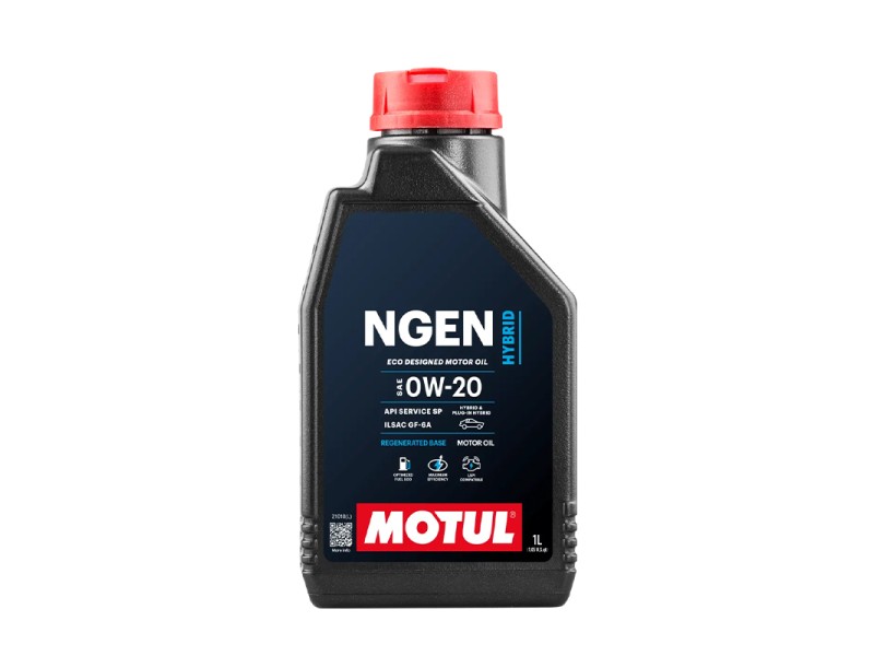 Óleo Motor MOTUL NGEN HYBRID 0W-20 1L