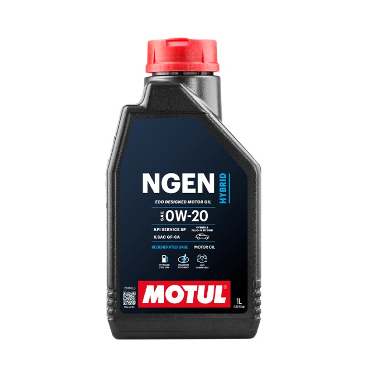 Óleo Motor MOTUL NGEN HYBRID 0W-20 1L
