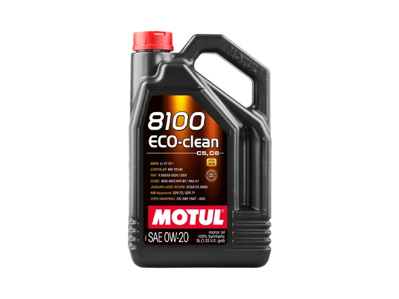 Engine Oil MOTUL 8100 ECO-CLEAN 0W-20 5L