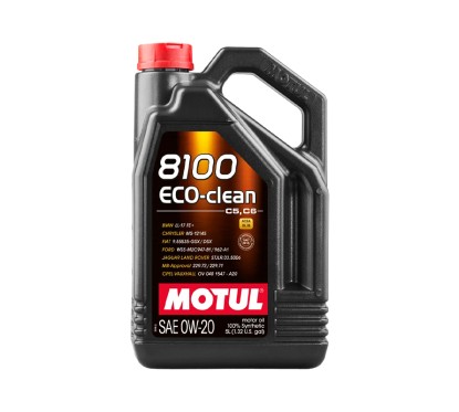 Óleo Motor MOTUL 8100 ECO-CLEAN 0W-20 5L