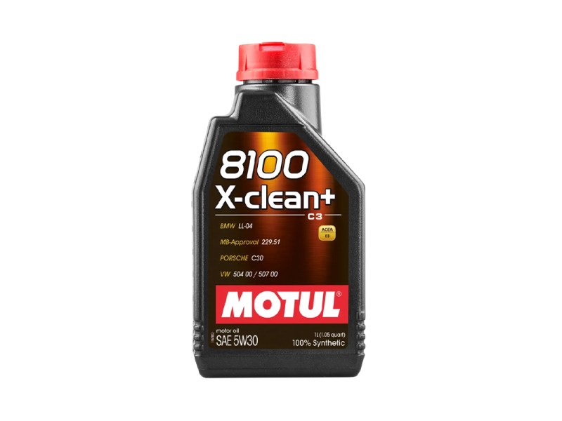 Aceite Motor MOTUL 8100 X-CLEAN+ 5W-30 1L