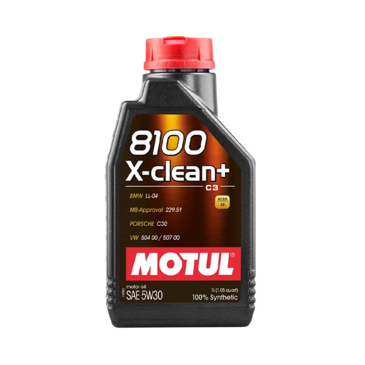 Aceite Motor MOTUL 8100 X-CLEAN+ 5W-30 1L