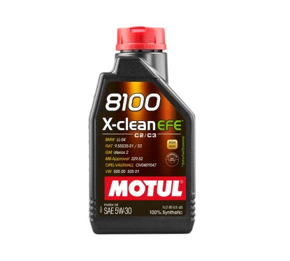Óleo Motor MOTUL 8100 X-CLEAN EFE C2/C3 5W-30 1L